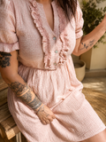 Robe gaz de coton
