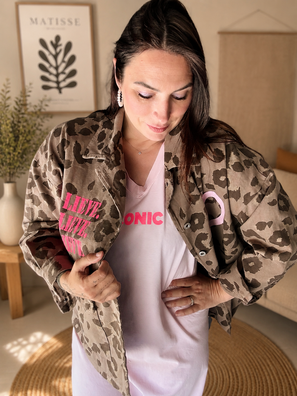 VESTE LEOPARD LOVE EDIT