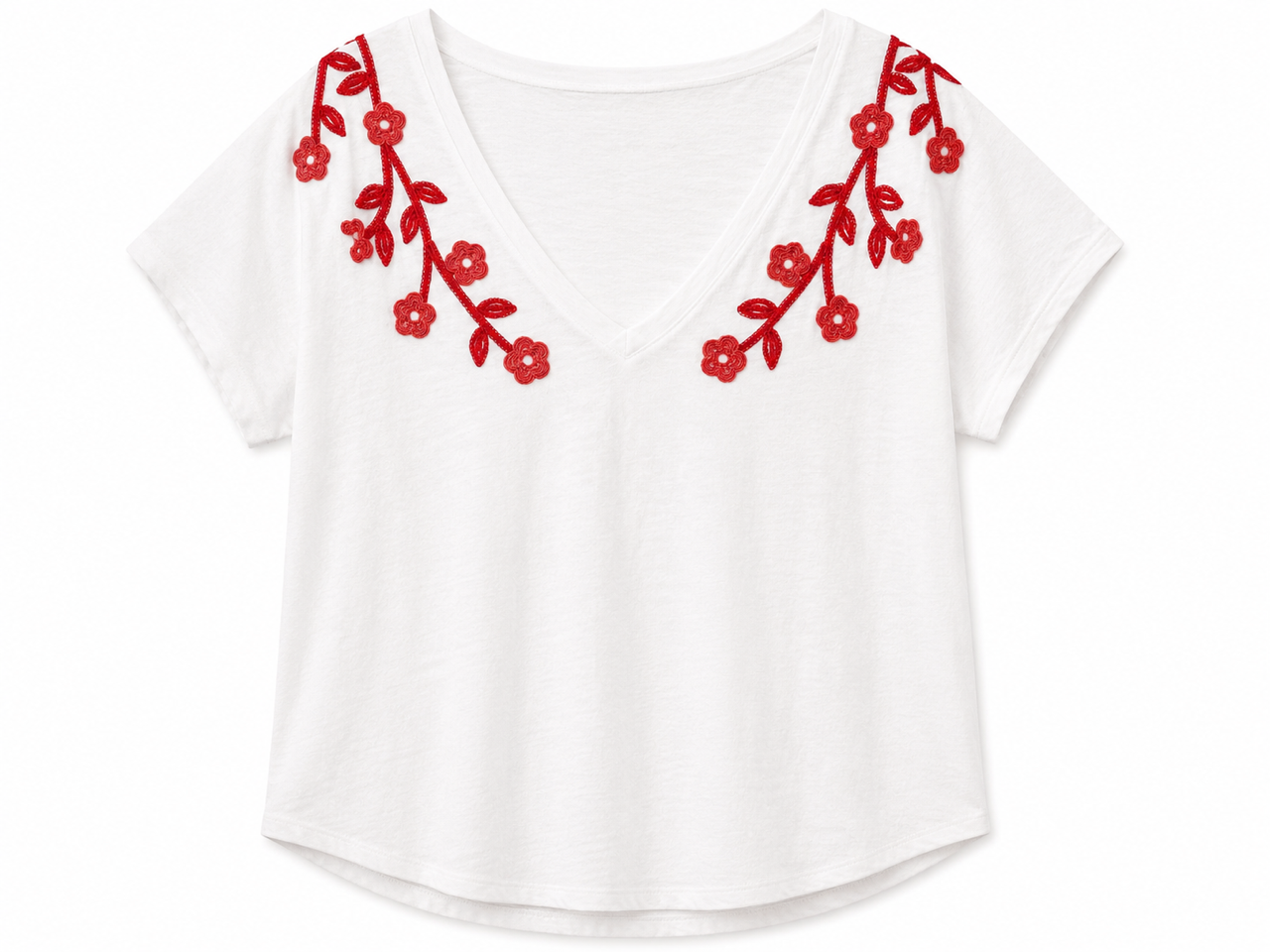 Tee shirt Fleurs Solaya