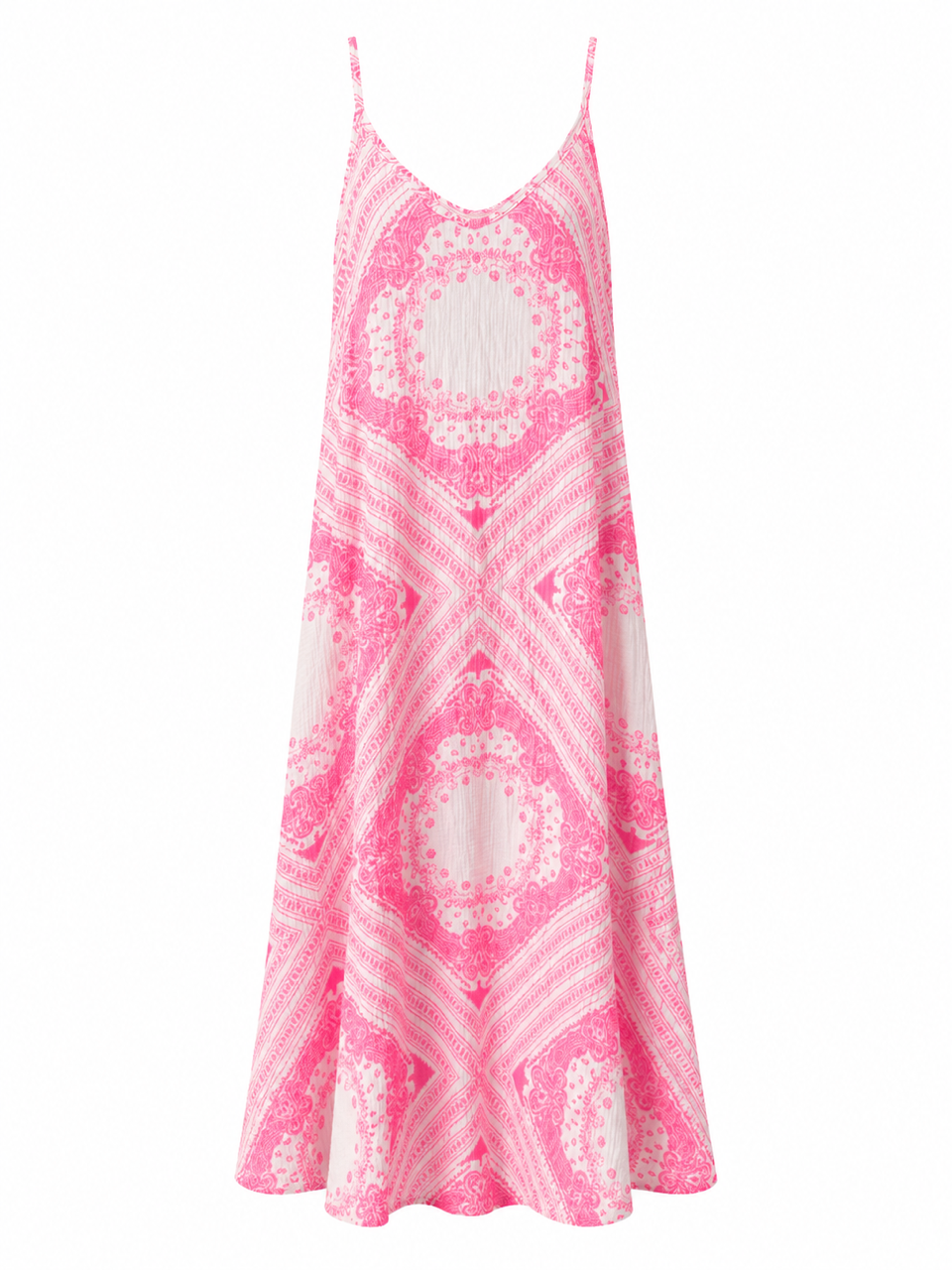 ROBE FOULARD ROSE EDIT