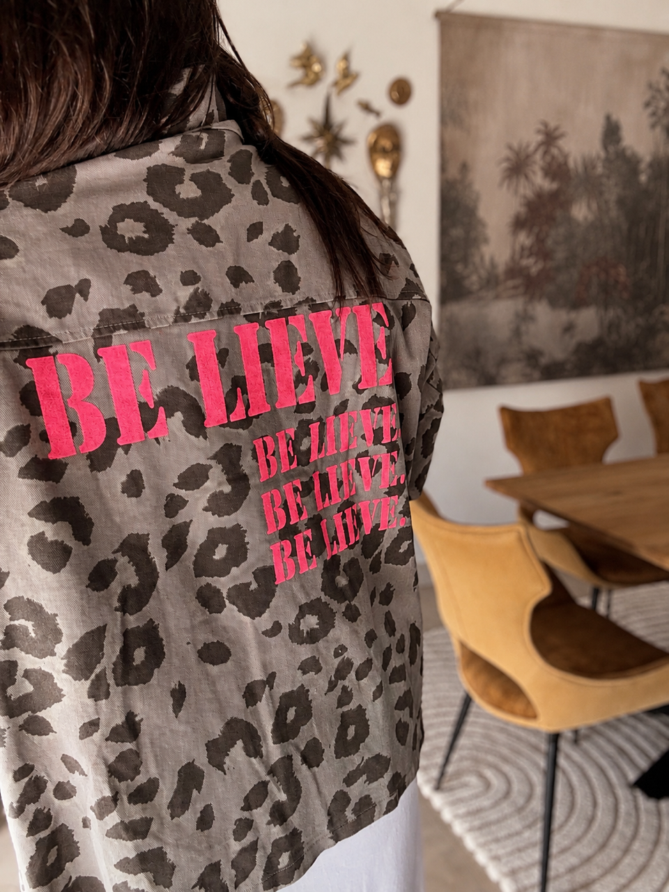 VESTE LEOPARD LOVE EDIT