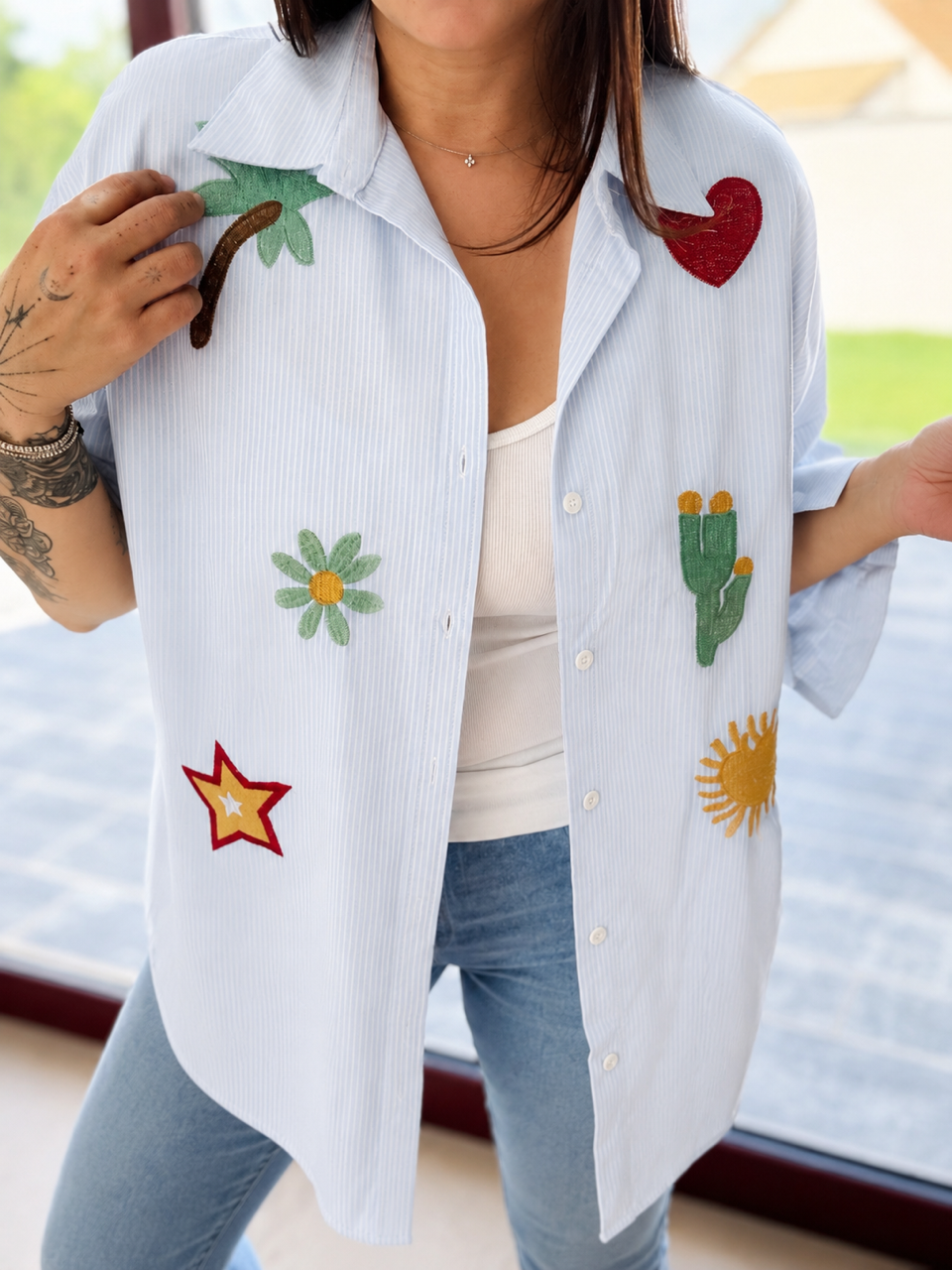 Blouse Chemise Brodé