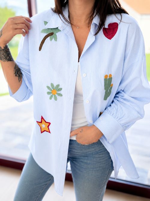 Blouse Chemise Brodé