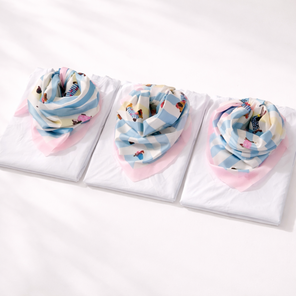 Tee shirt avec Foulard