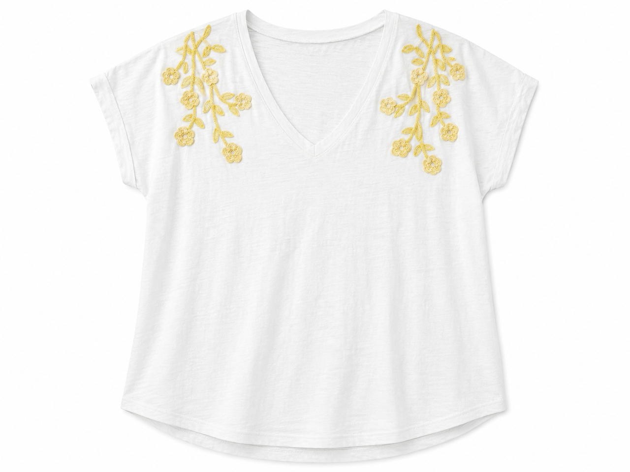 Tee shirt Fleurs Solaya
