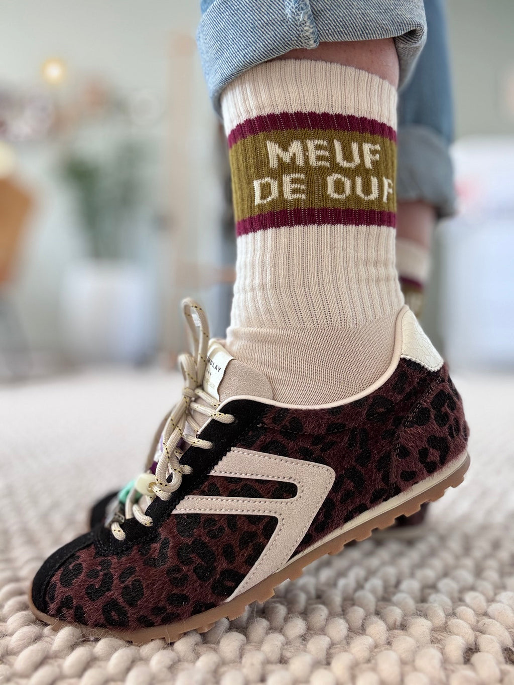 Basket léopard