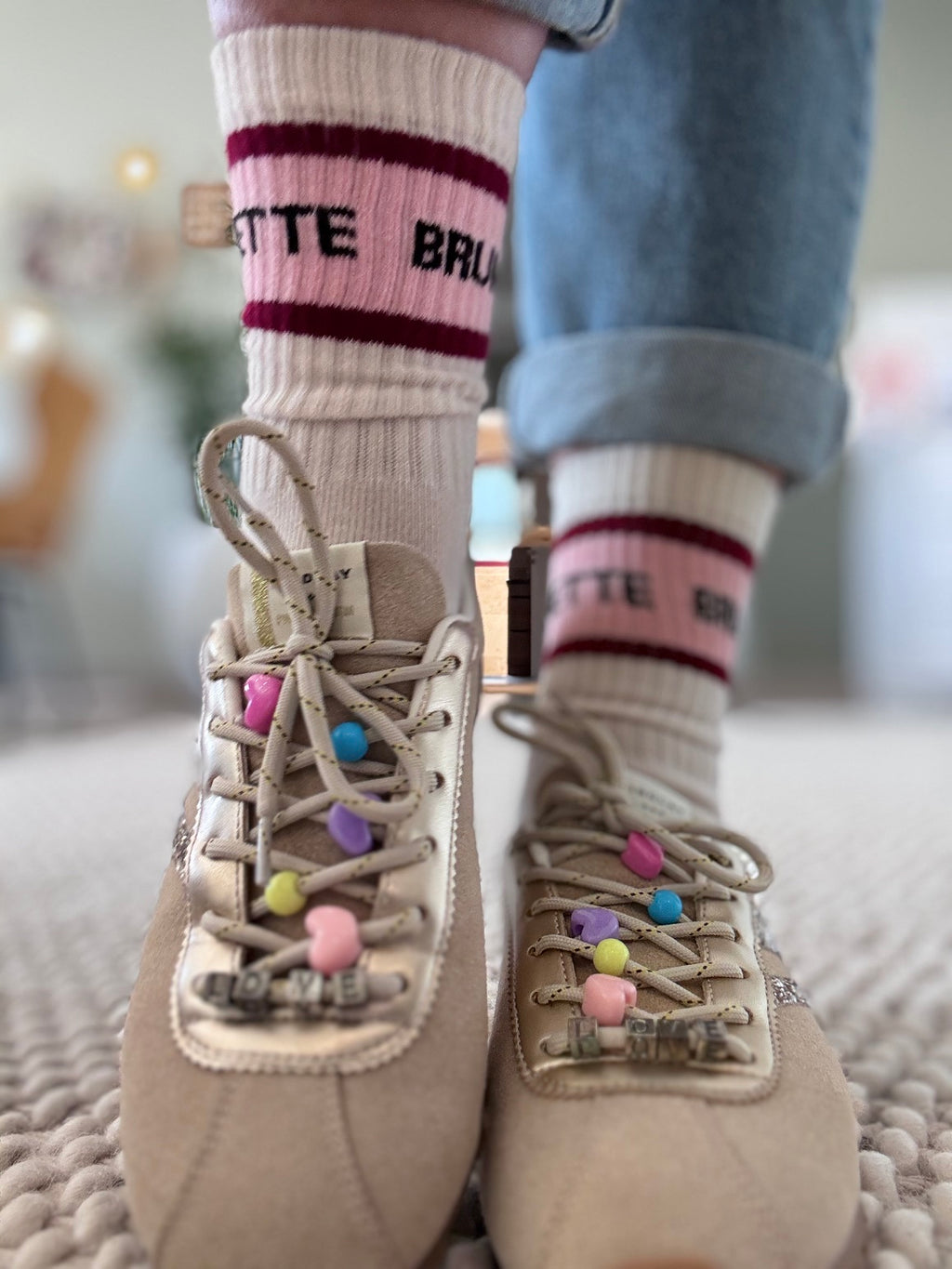 Basket paillettes