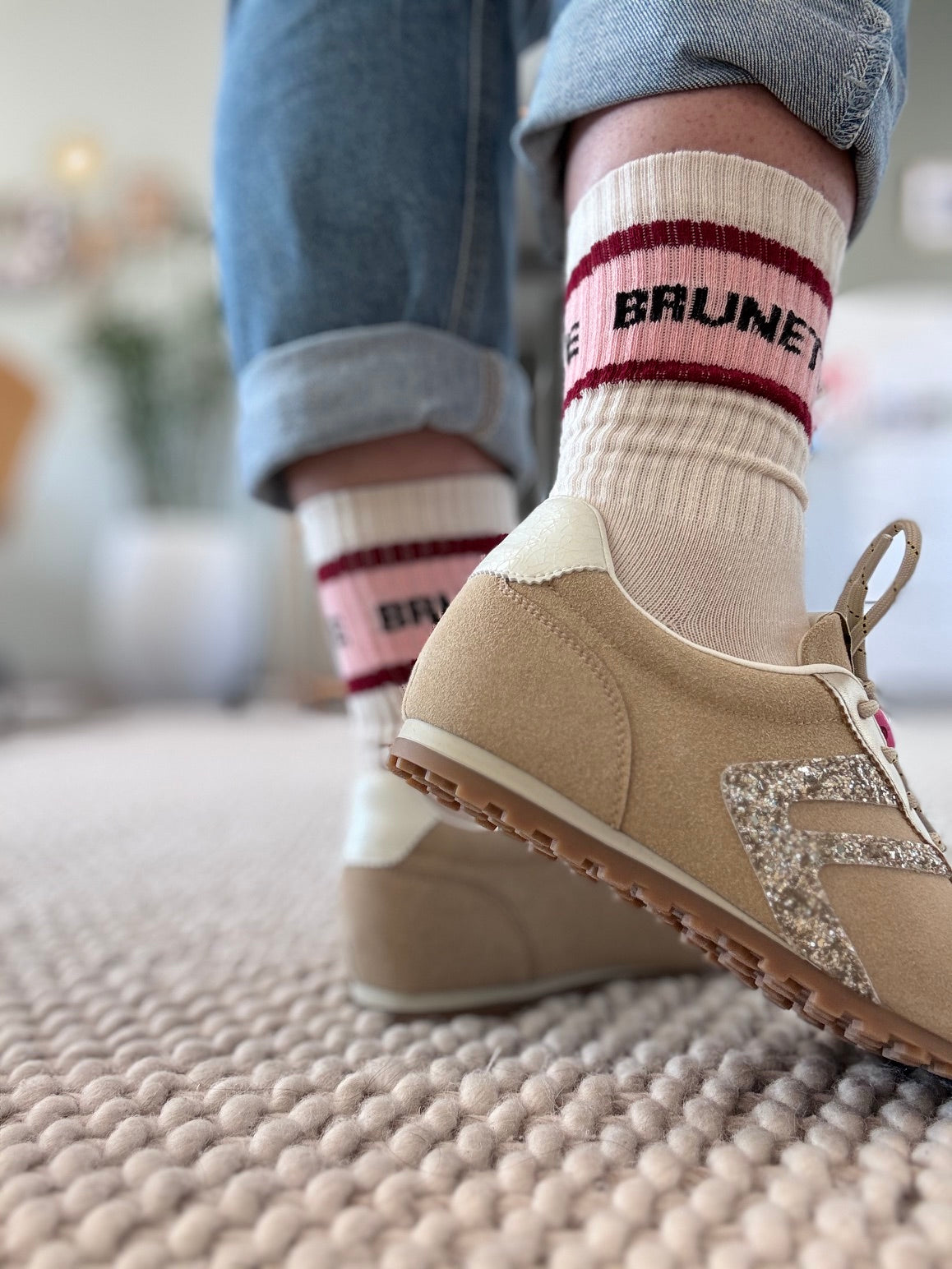 Basket paillettes
