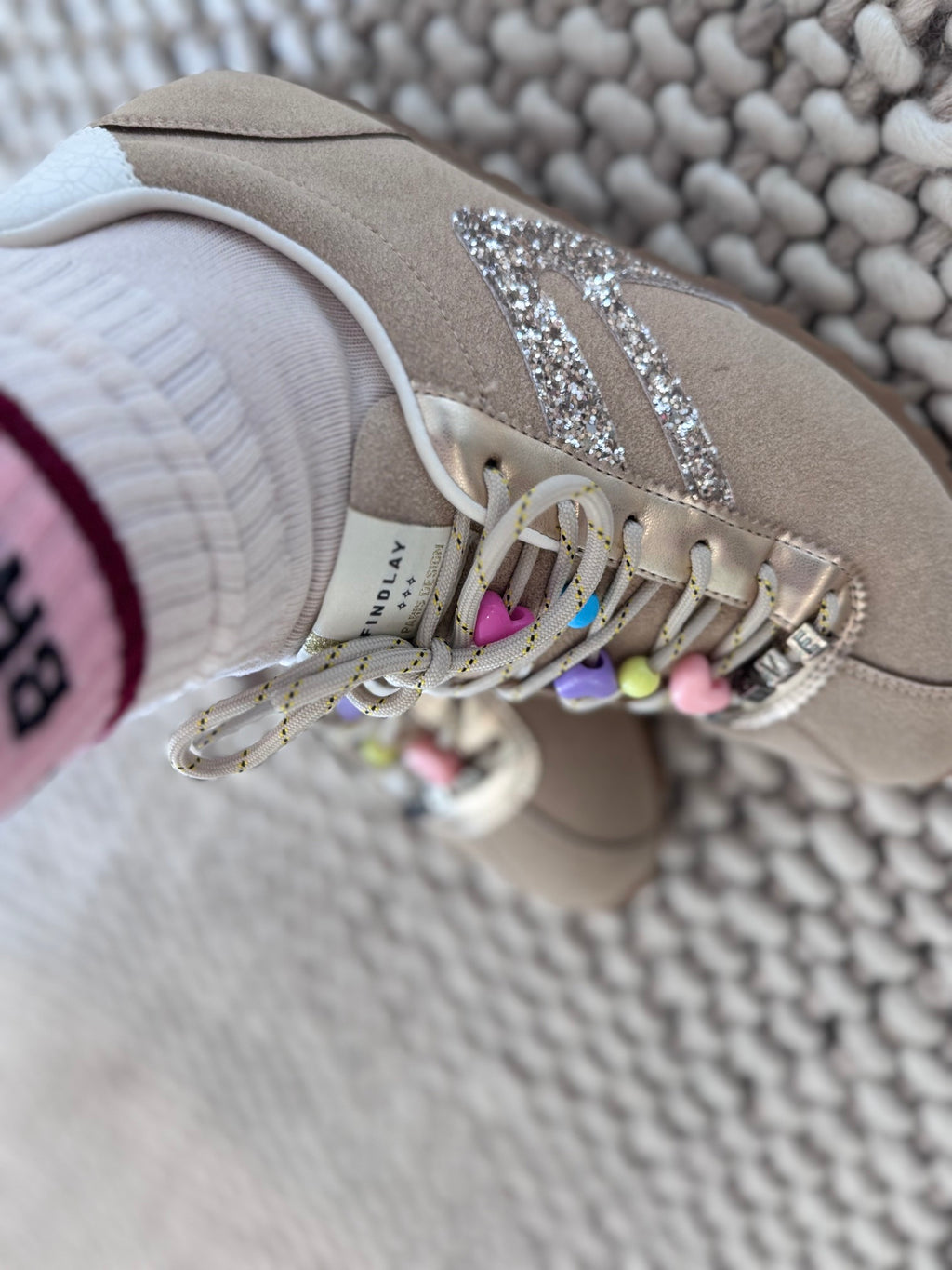 Basket paillettes