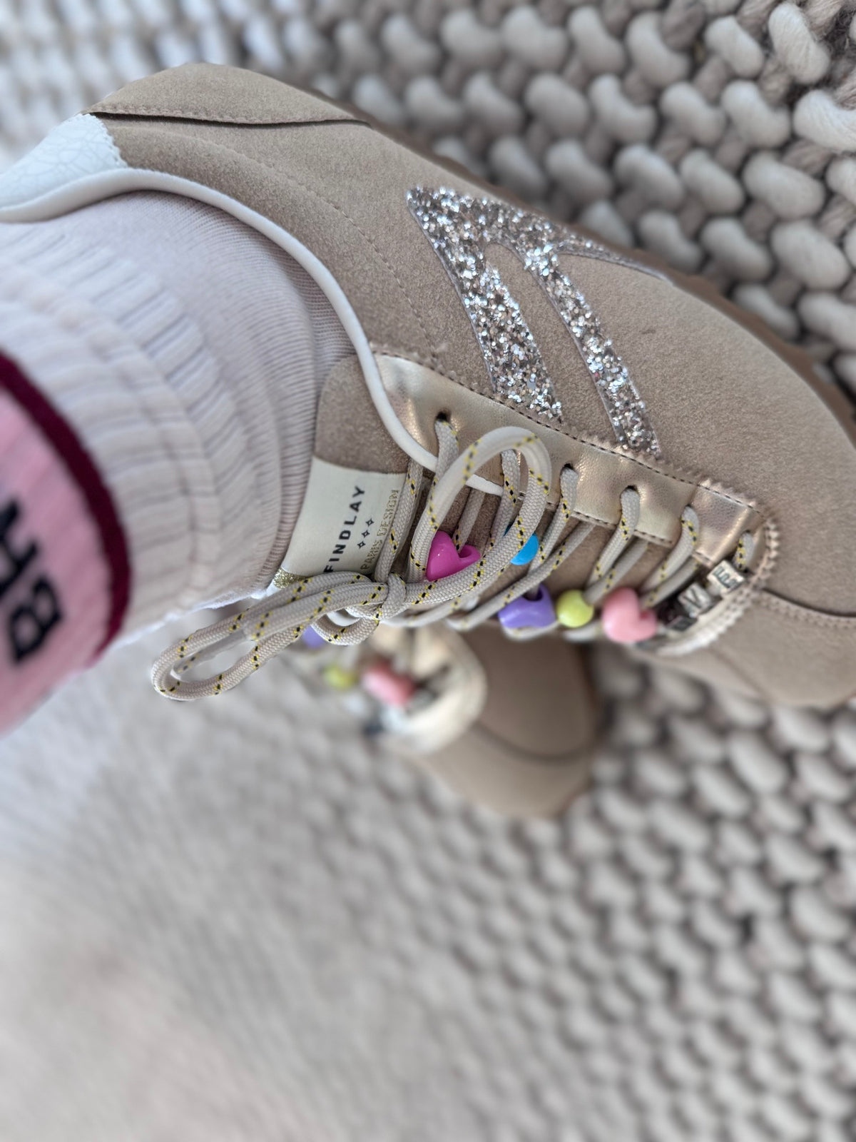 Basket paillettes