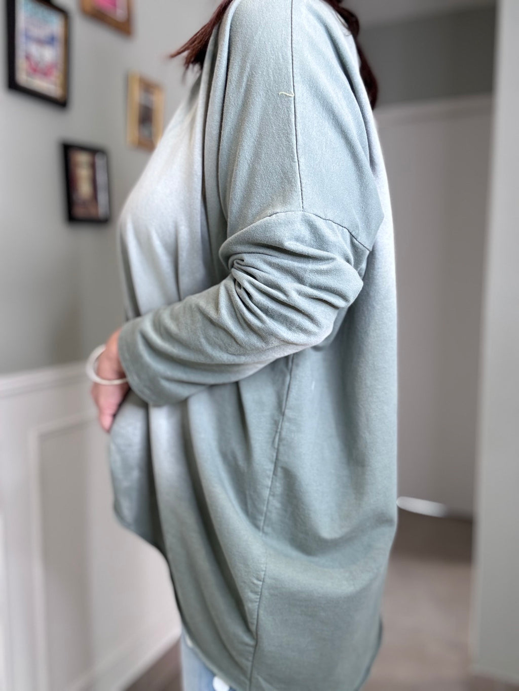 SWEAT FIN OVERSIZE