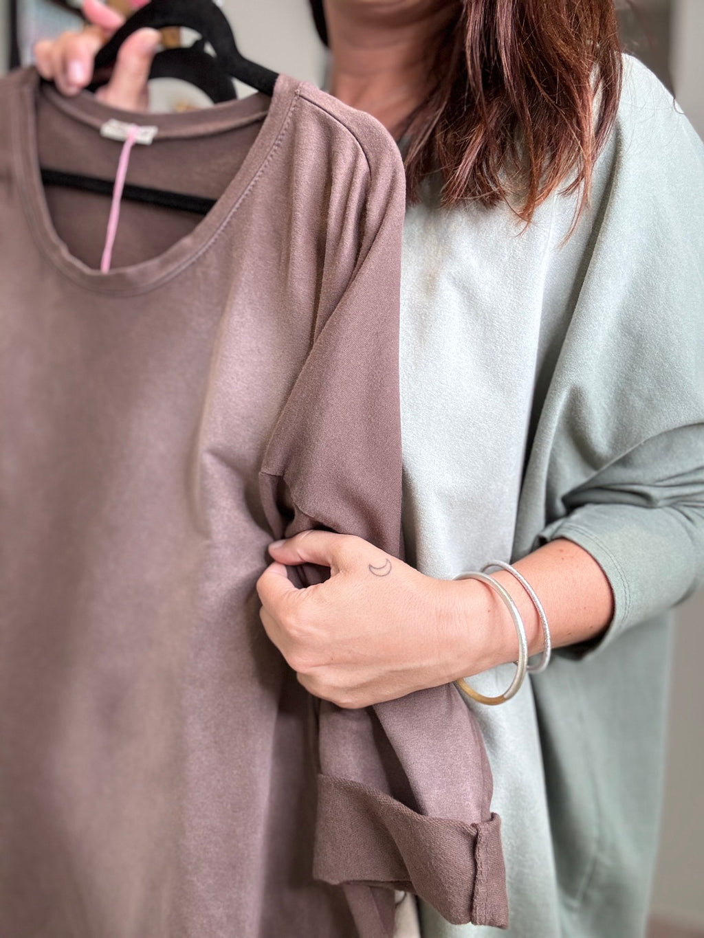 SWEAT FIN OVERSIZE