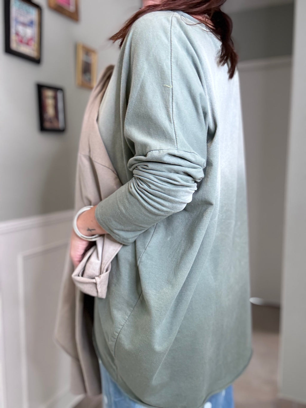 SWEAT FIN OVERSIZE