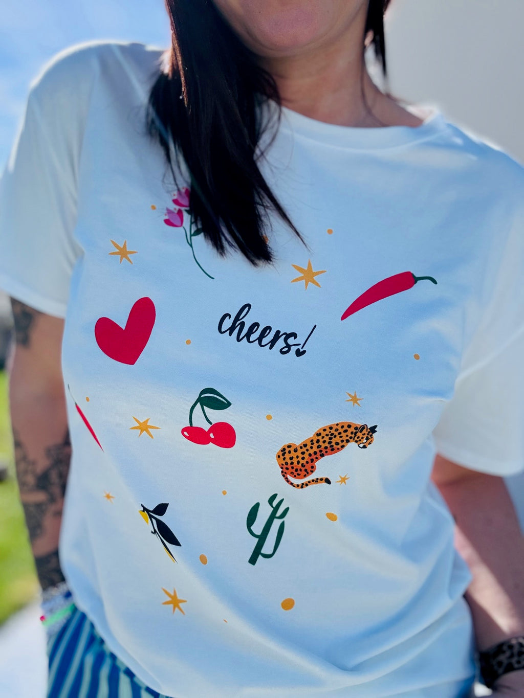 Tee shirt CHEERS EDIT