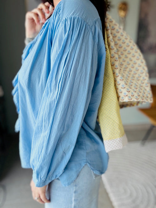Blouse en coton