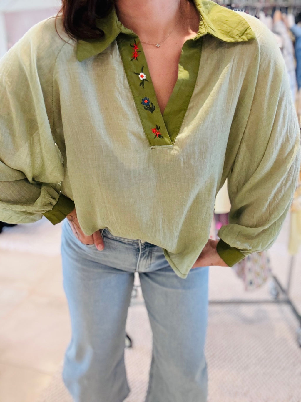 Blouse en coton EDIT