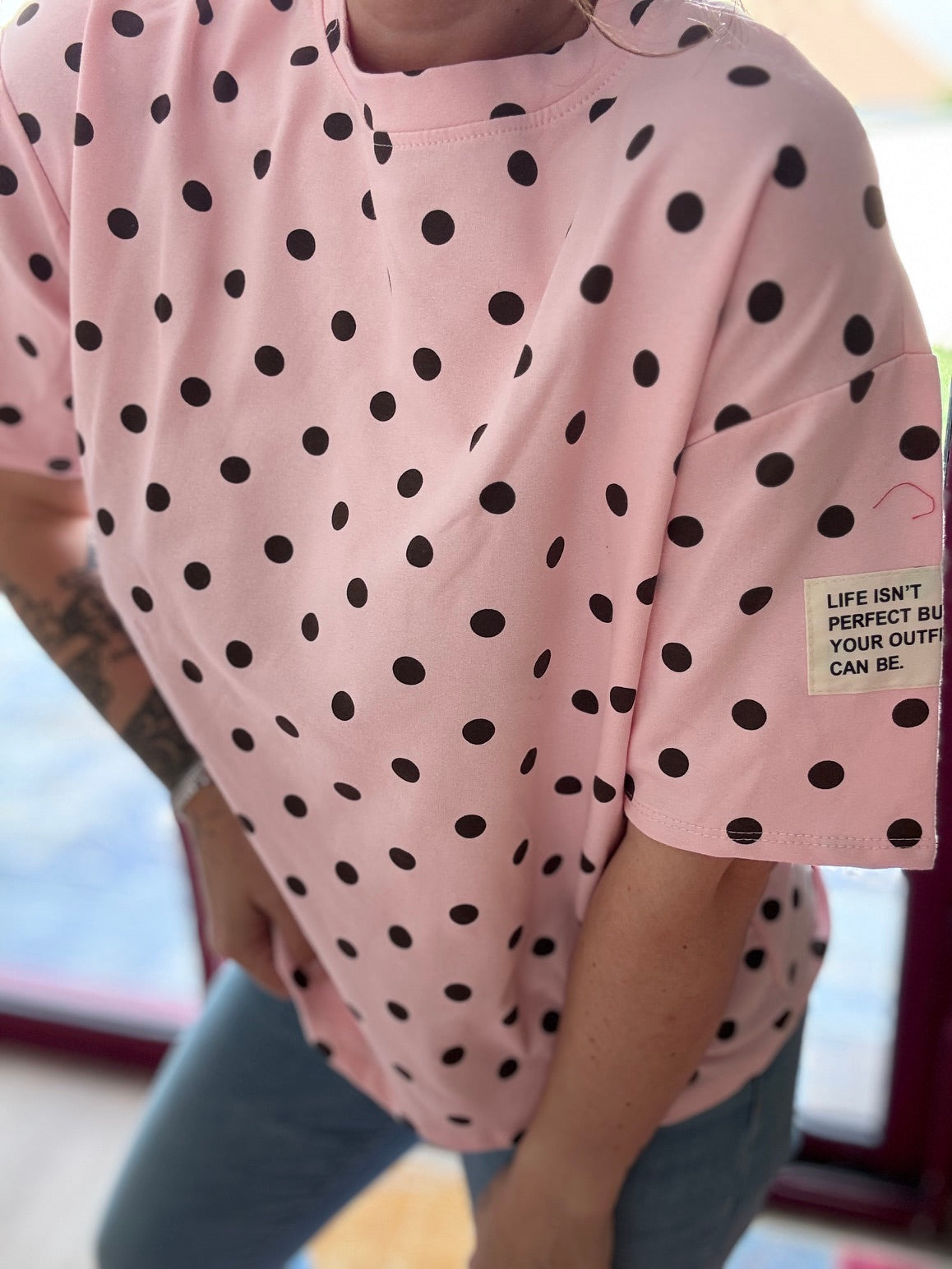 SWEAT à POIS
