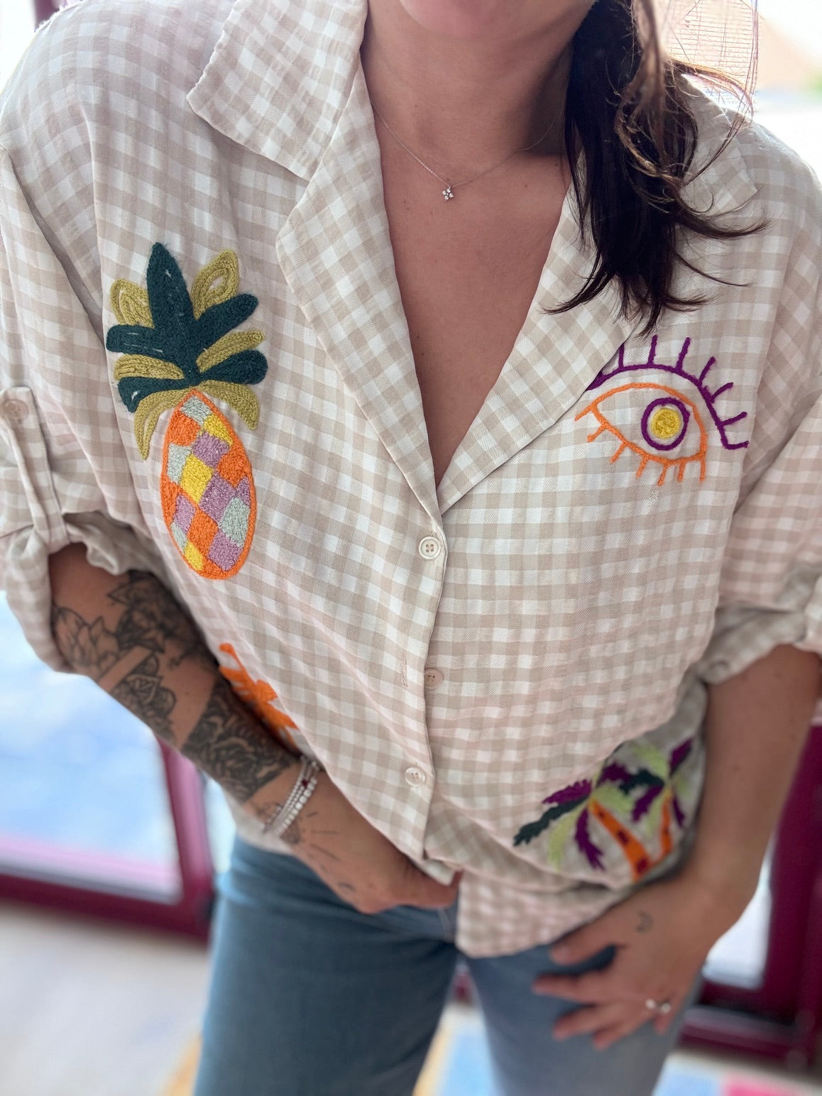 Blouse brodés EDIT