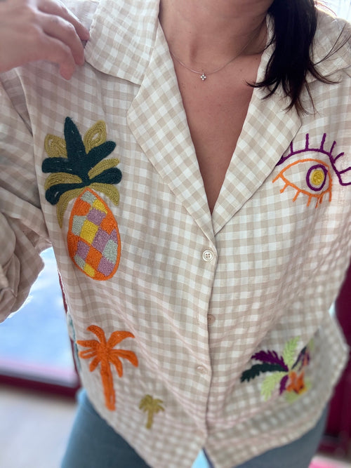 Blouse brodés EDIT