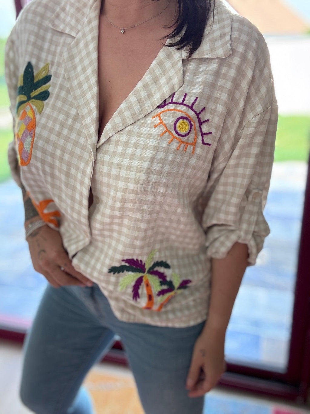Blouse brodés EDIT