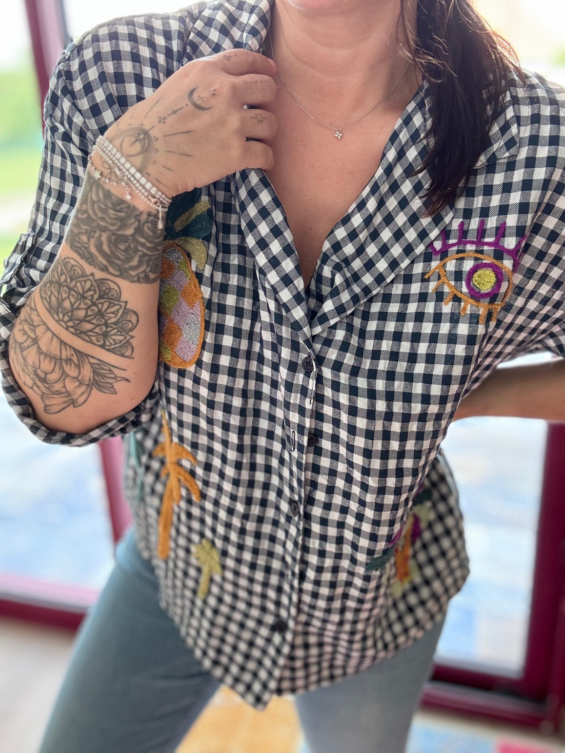 Blouse brodés EDIT