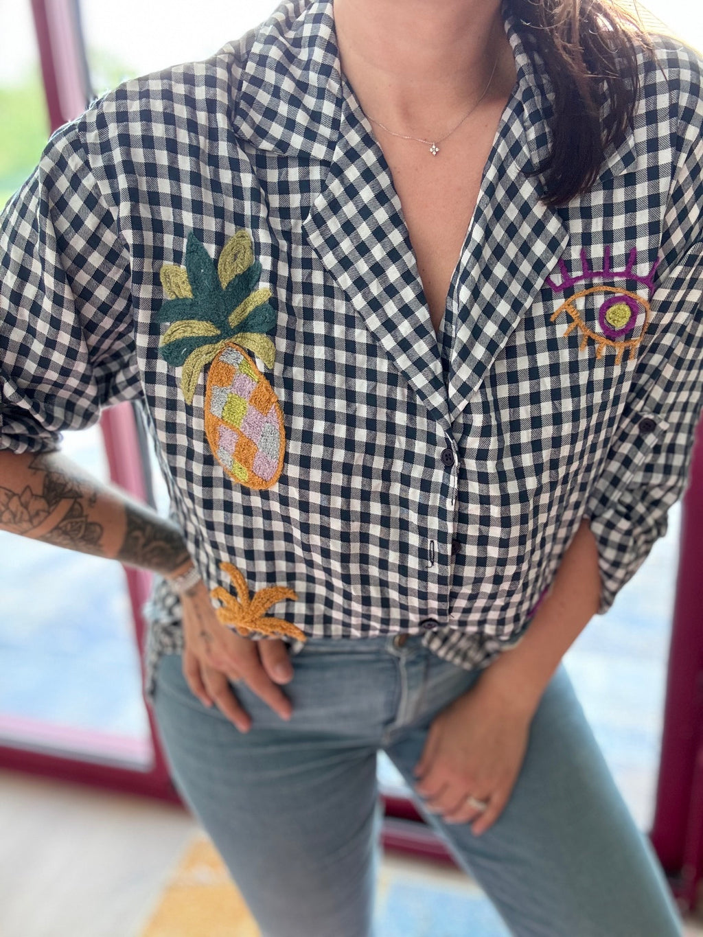 Blouse brodés EDIT