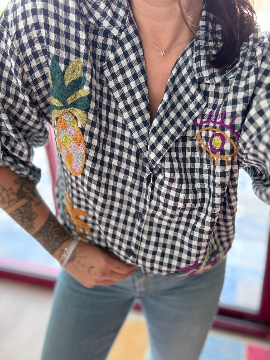 Blouse brodés EDIT