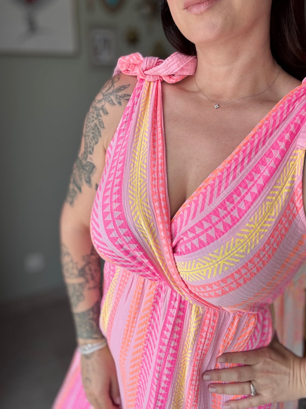 ROBE CROISÉ SOLEIL