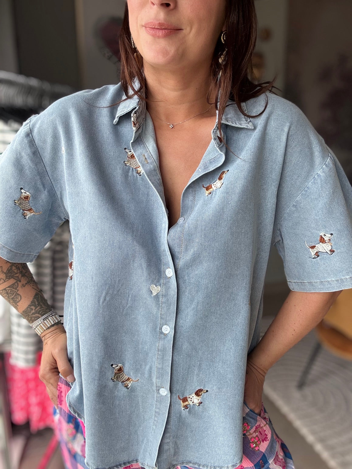 Chemise en Jeans