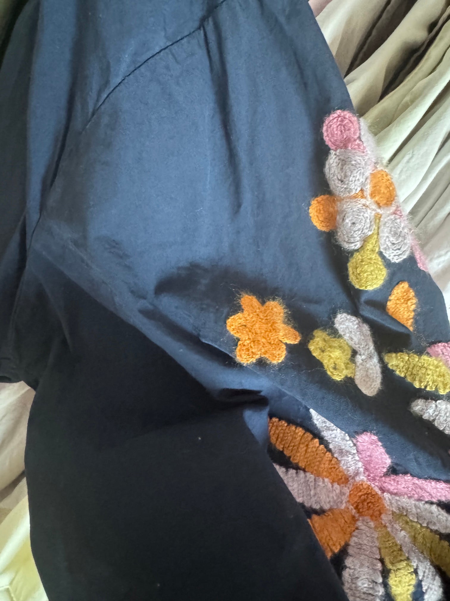 Veste Coton Brodé Solaya