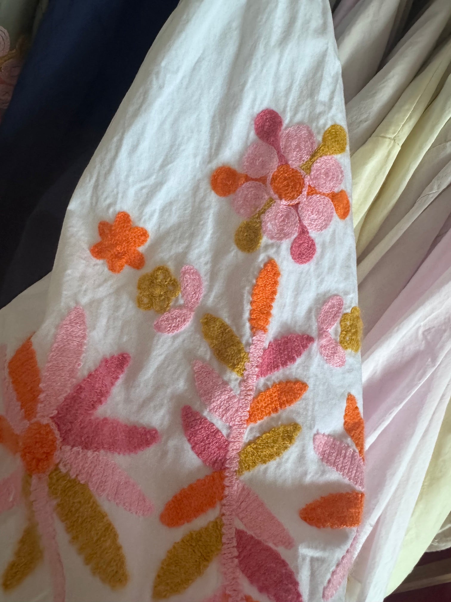 Veste Coton Brodé Solaya