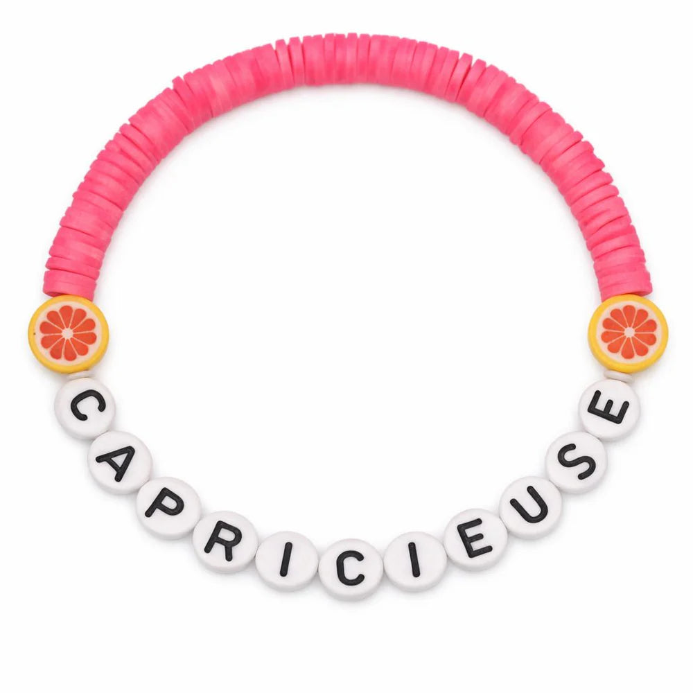 Bracelet élastique à message