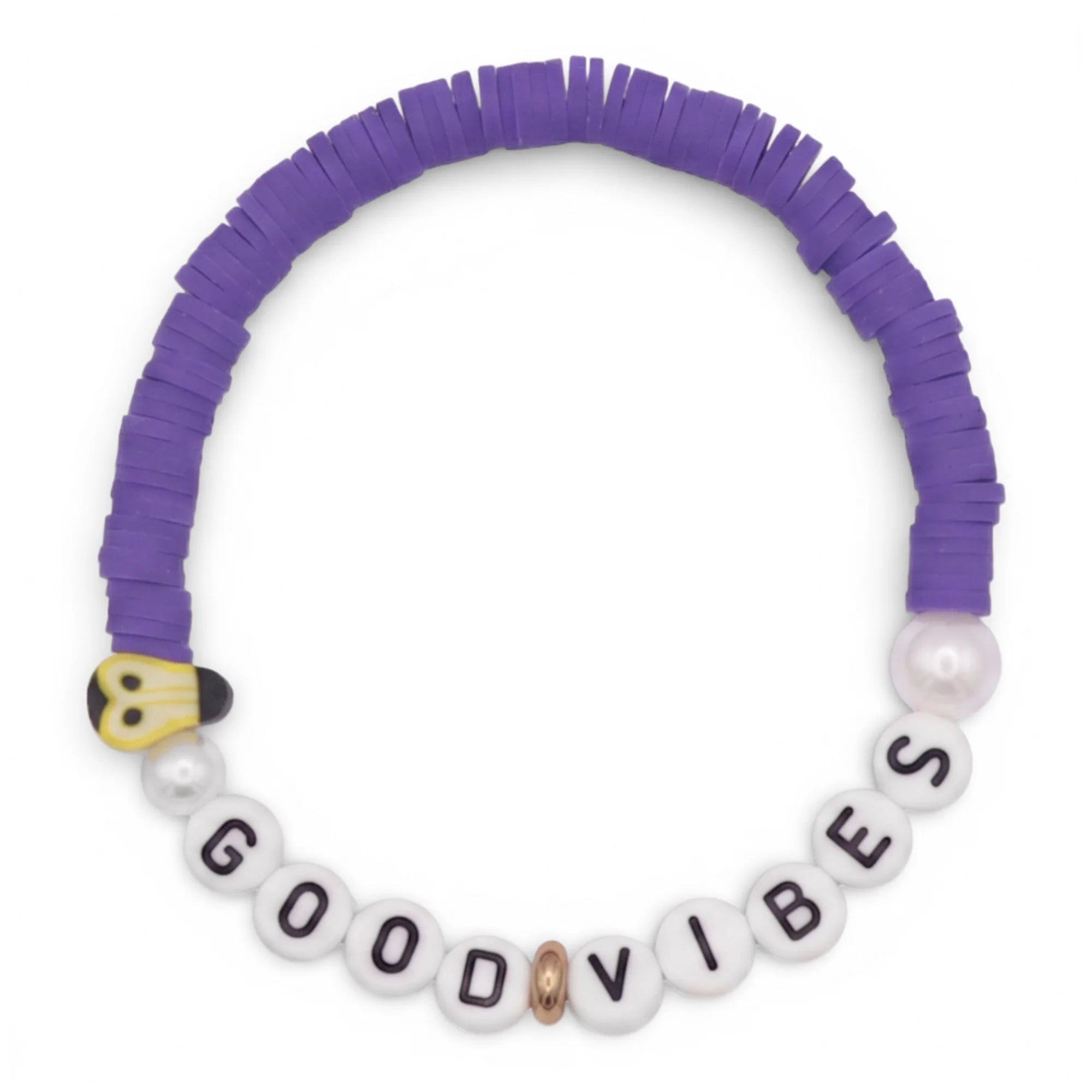 Bracelet élastique à message